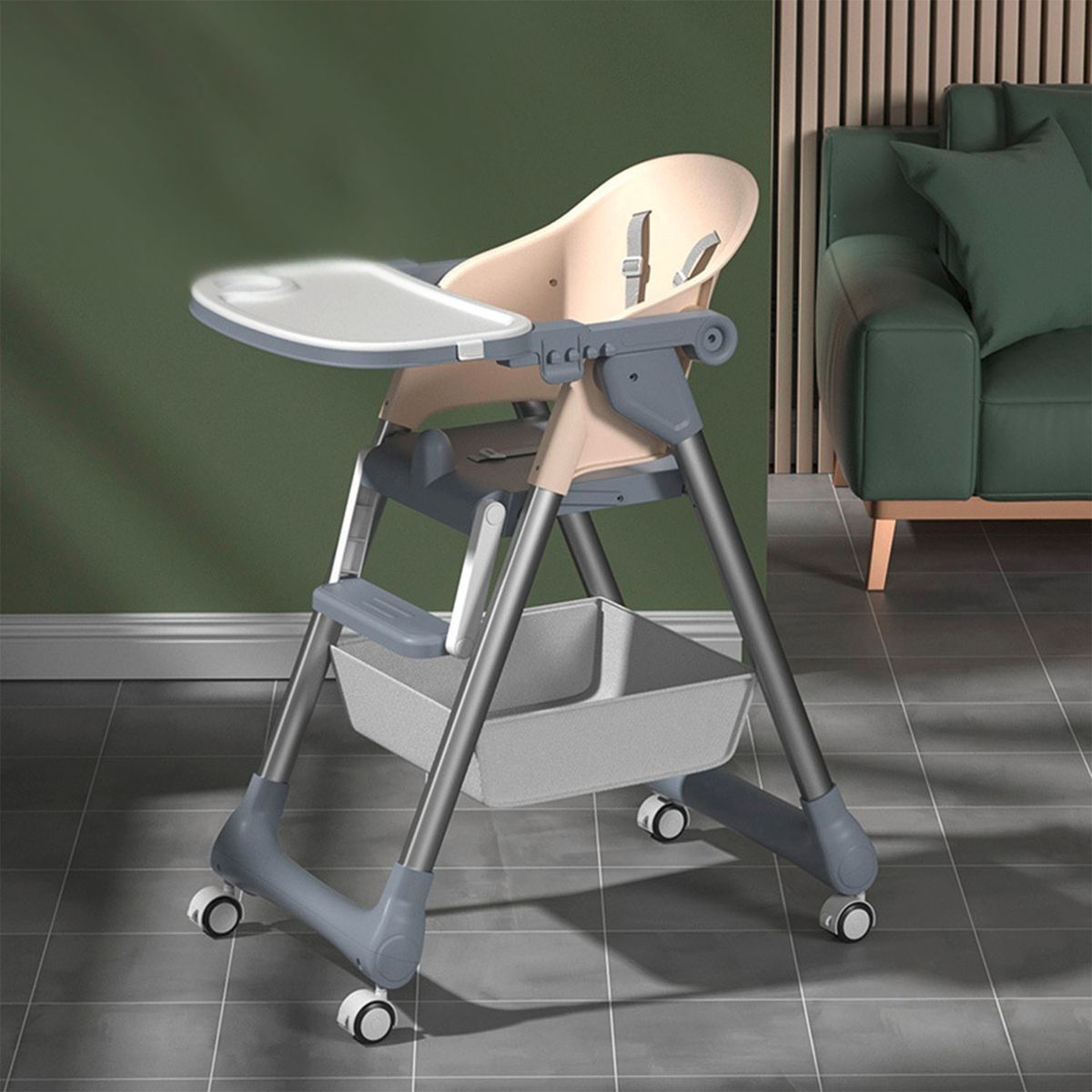 KIDSCOOL - Silla De Comer Modena Amarilla Kidscool