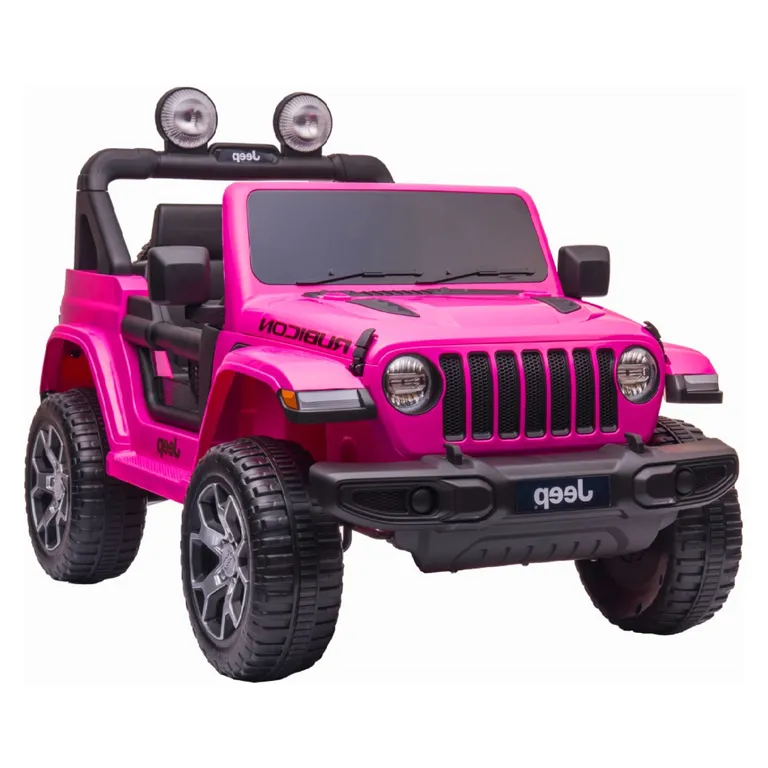 Jeep A Bateria Rubicom Rosado 12V