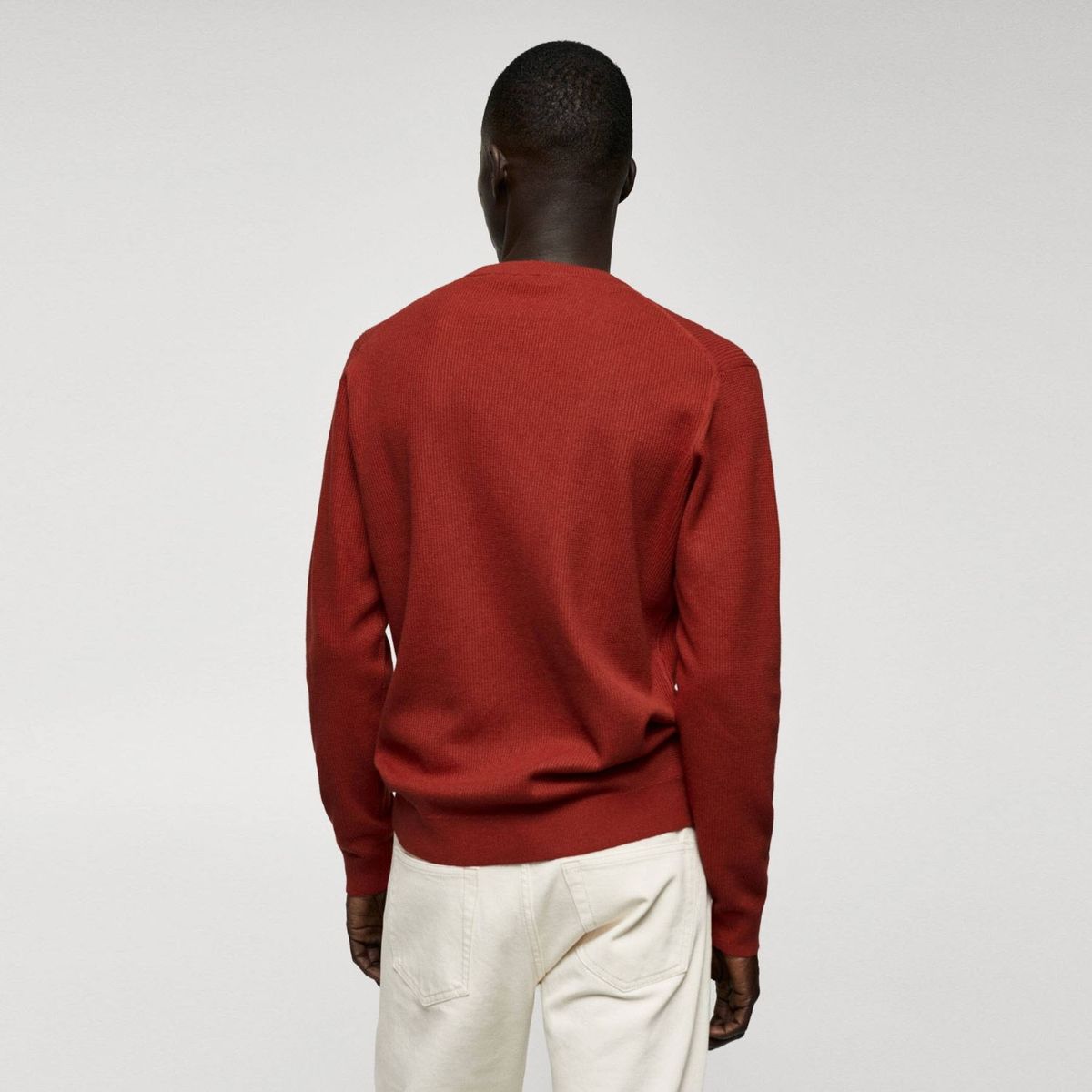 MANGO MAN - Sweater Algodón Estructura Hombre Mango Man