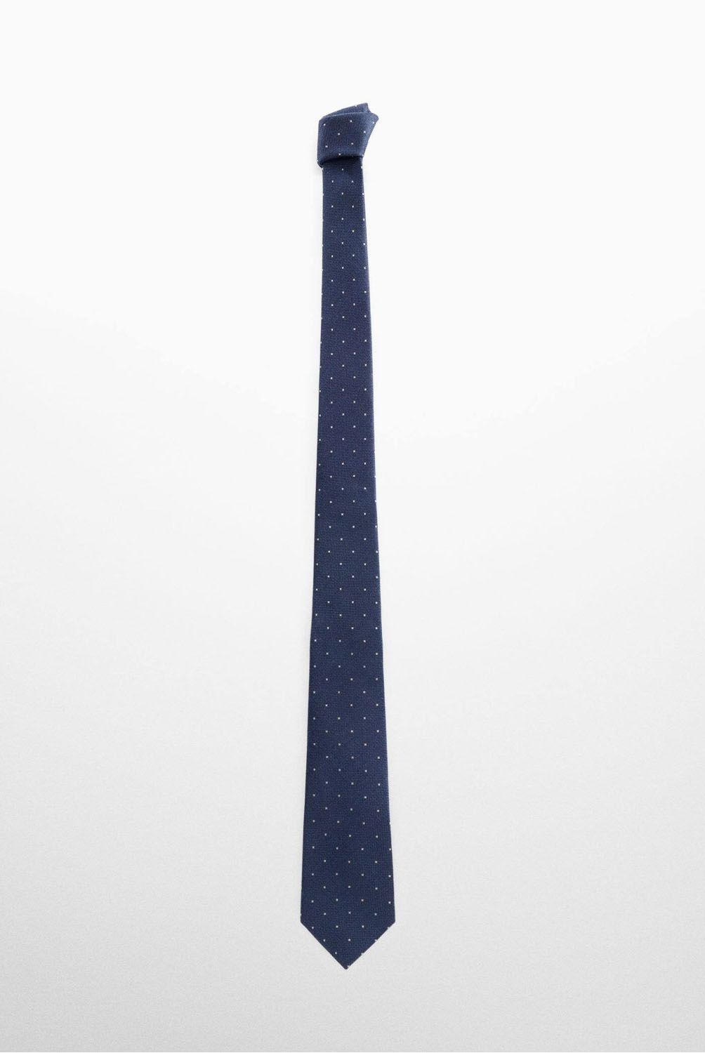 MANGO MAN - Corbata Estructura Micro Lunares Hombre Mango Man
