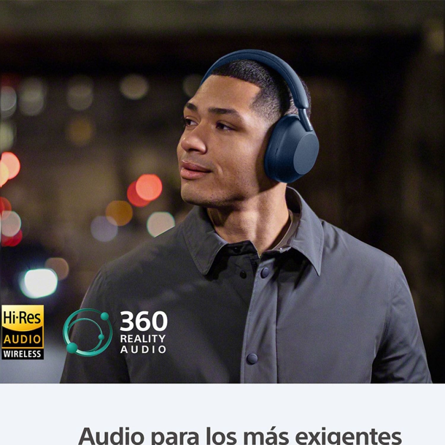SONY Audífono Inalambricos Sony con Cancelación de Ruido WH