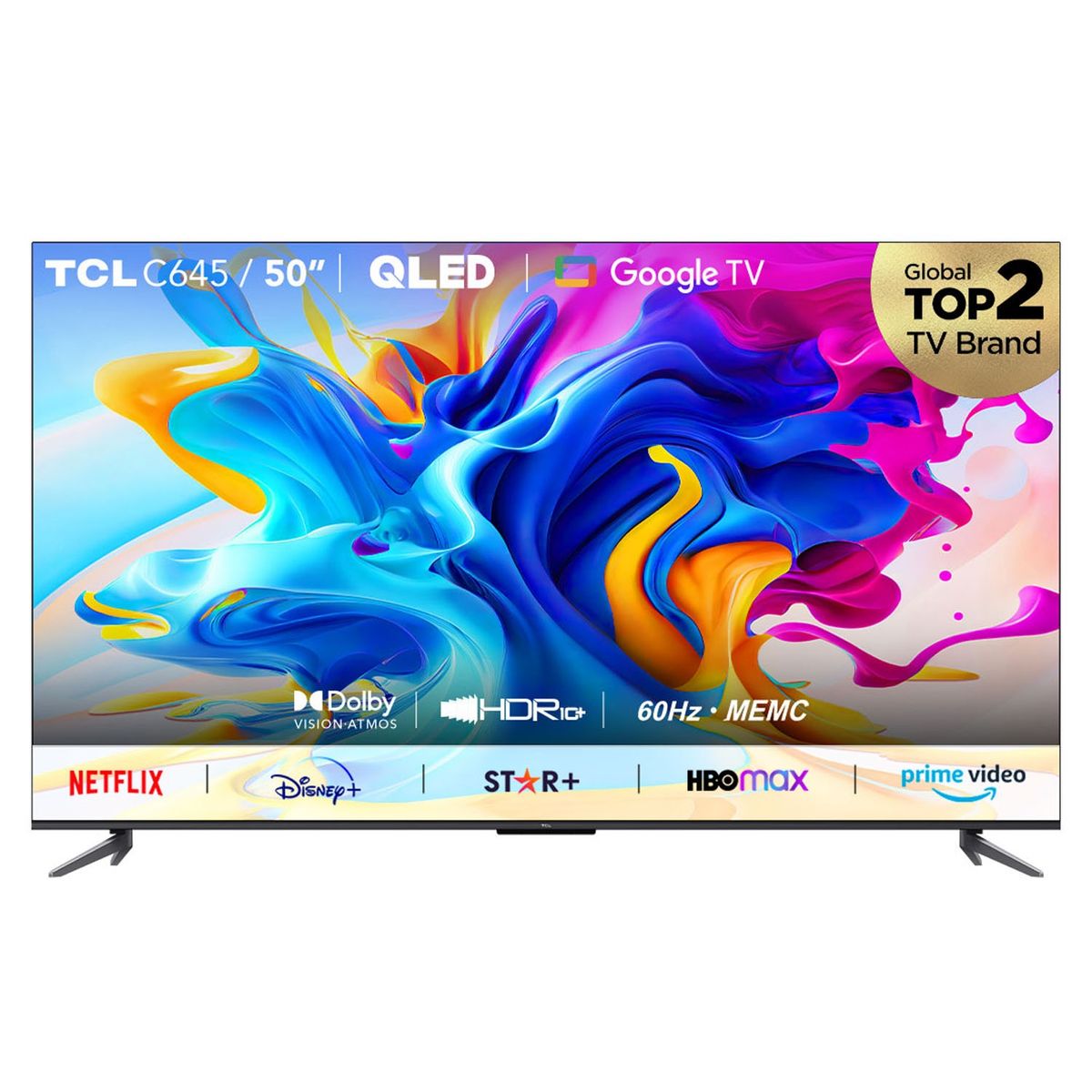 TCL - Qled 50 Pulgadas C645 4K UHD Gtv Full Screen Tcl