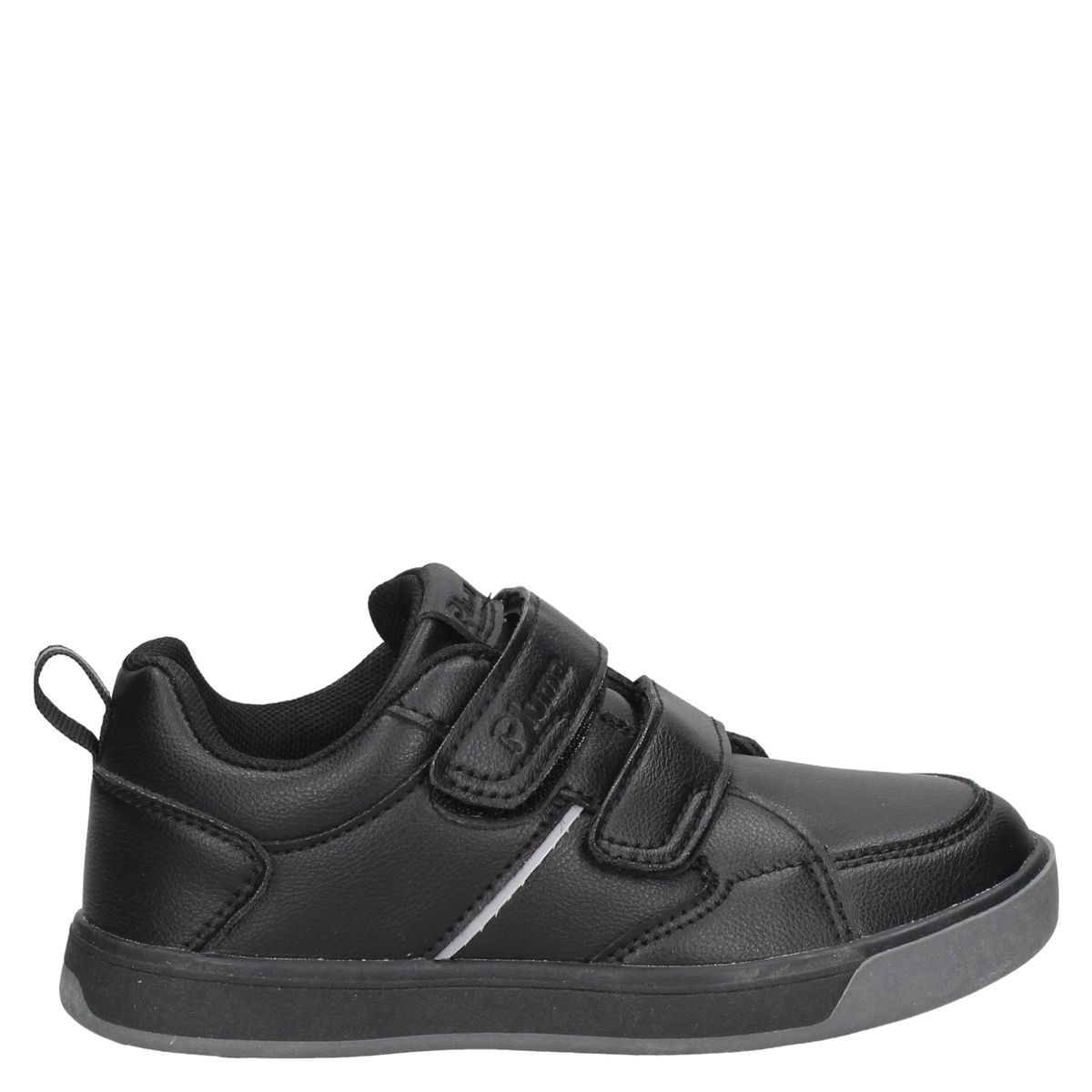 PLUMA - Zapatilla Escolar Unisex Niño Cuero Negro (28 a 33) Pluma