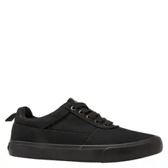 PLUMA - Zapatilla Escolar Niño Cuero Negro (39 a 44)