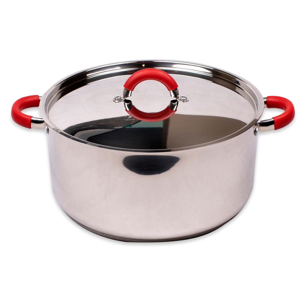 DORAL - Cacerola Acero Inoxidable 24X12 C/Tapa Nizza Doral