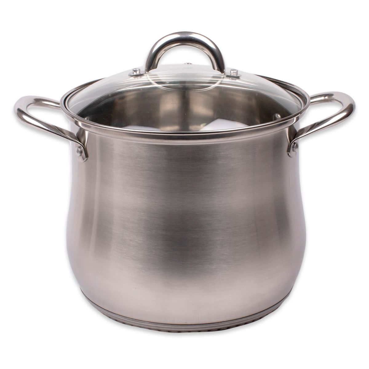 DORAL - Olla Acero Inoxidable 24X21 Tapa/Vidrio Kassel Doral