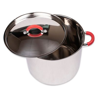 Imagen 2 del producto Olla Acero Inoxidable 26X21.5 Tapa/Acero Nizza