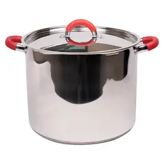 DORAL - Olla Acero Inoxidable 28X22.5 Tapa/Acero Nizza