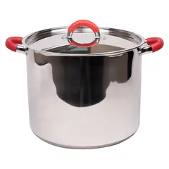 DORAL - Olla Acero Inoxidable 32X25 Tapa/Acero Nizza