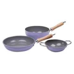 DORAL - Set Pack Paila+Sartén+Wok Family Cook