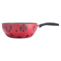 Wok Aluminio S/Tapa 22Cms Happy Colors