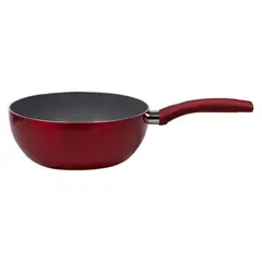 DORAL - Wok Aluminio Rojo S/Tapa 22Cms Montecarlo