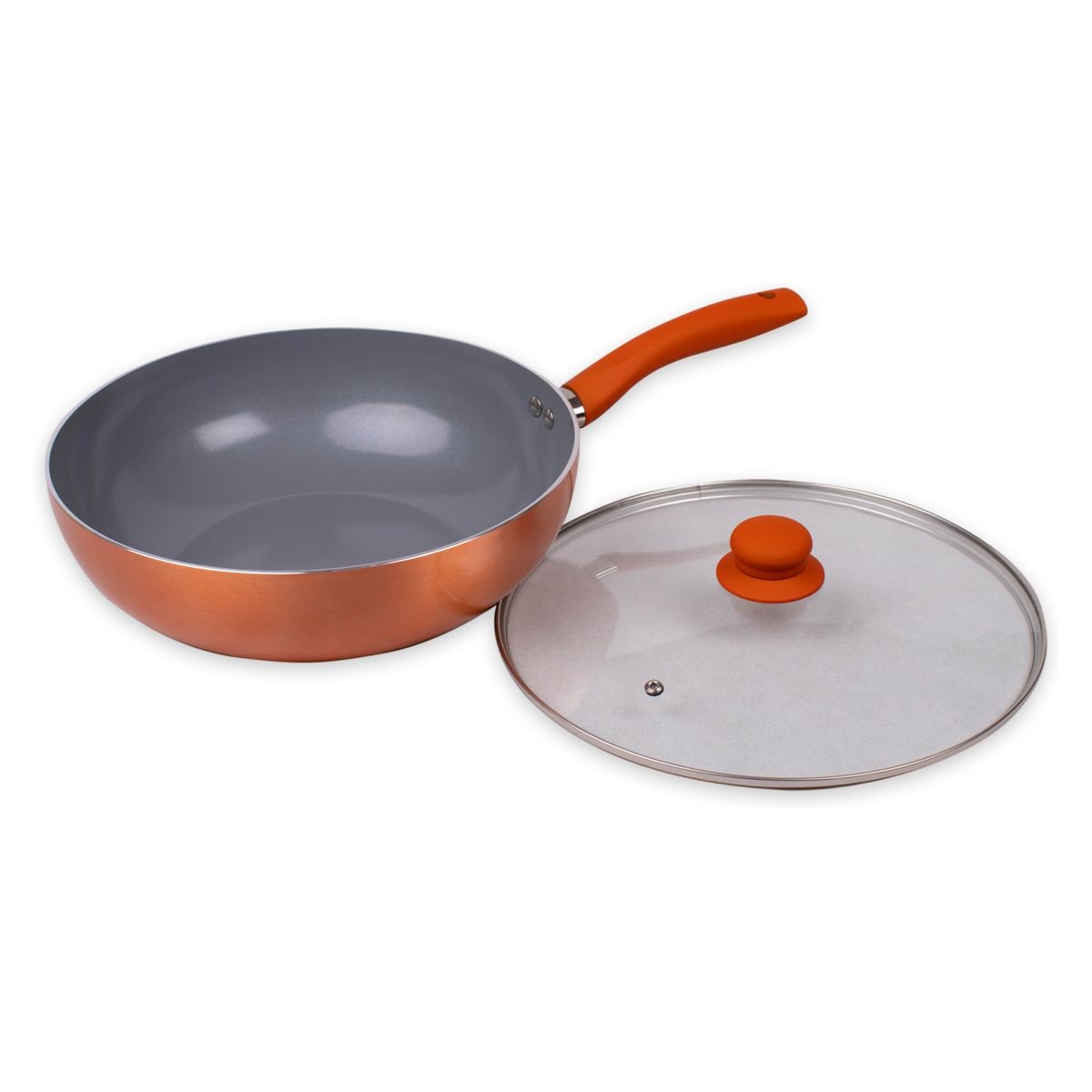 DORAL - Wok Aluminio C/Tapa 26Cms Montecarlo Doral