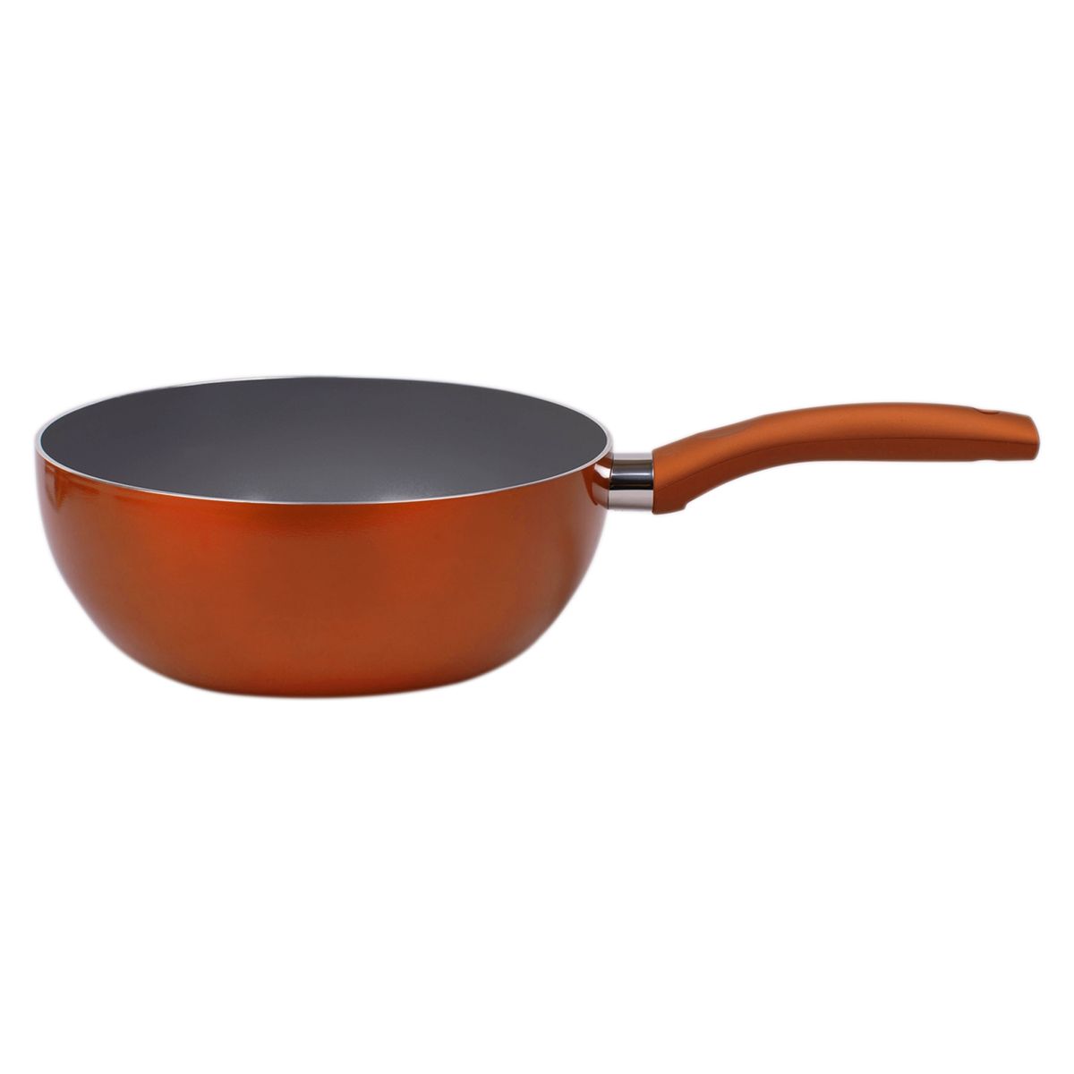 DORAL - Wok Aluminio Salmón S/Tapa 22 Cms Montecarlo Doral