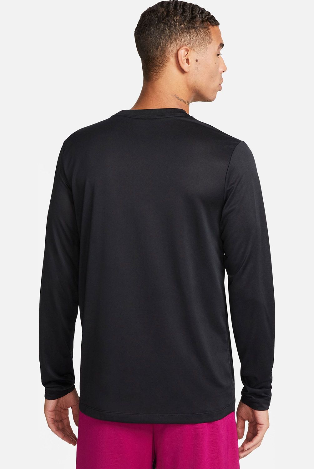 NIKE - Nike Polera Manga Larga Fitness Hombre