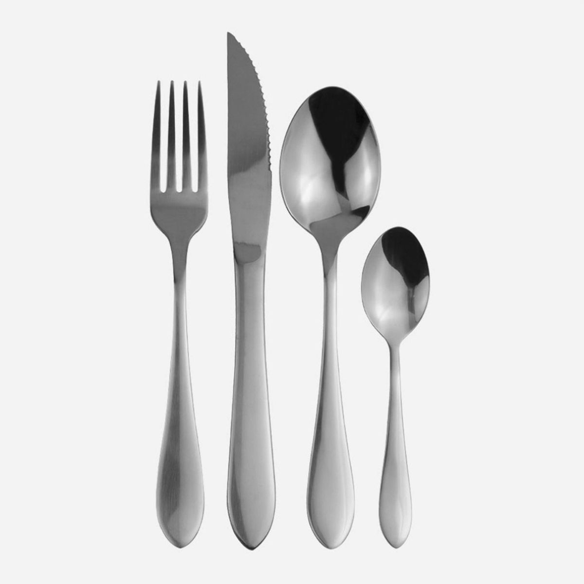 KRONS - Juego de Cubiertos 24 Piezas Vancouver Carne Krons