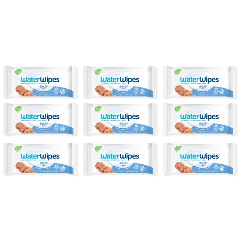 "Toallitas Humedas Biodegradables 540 Un Water Wipes"