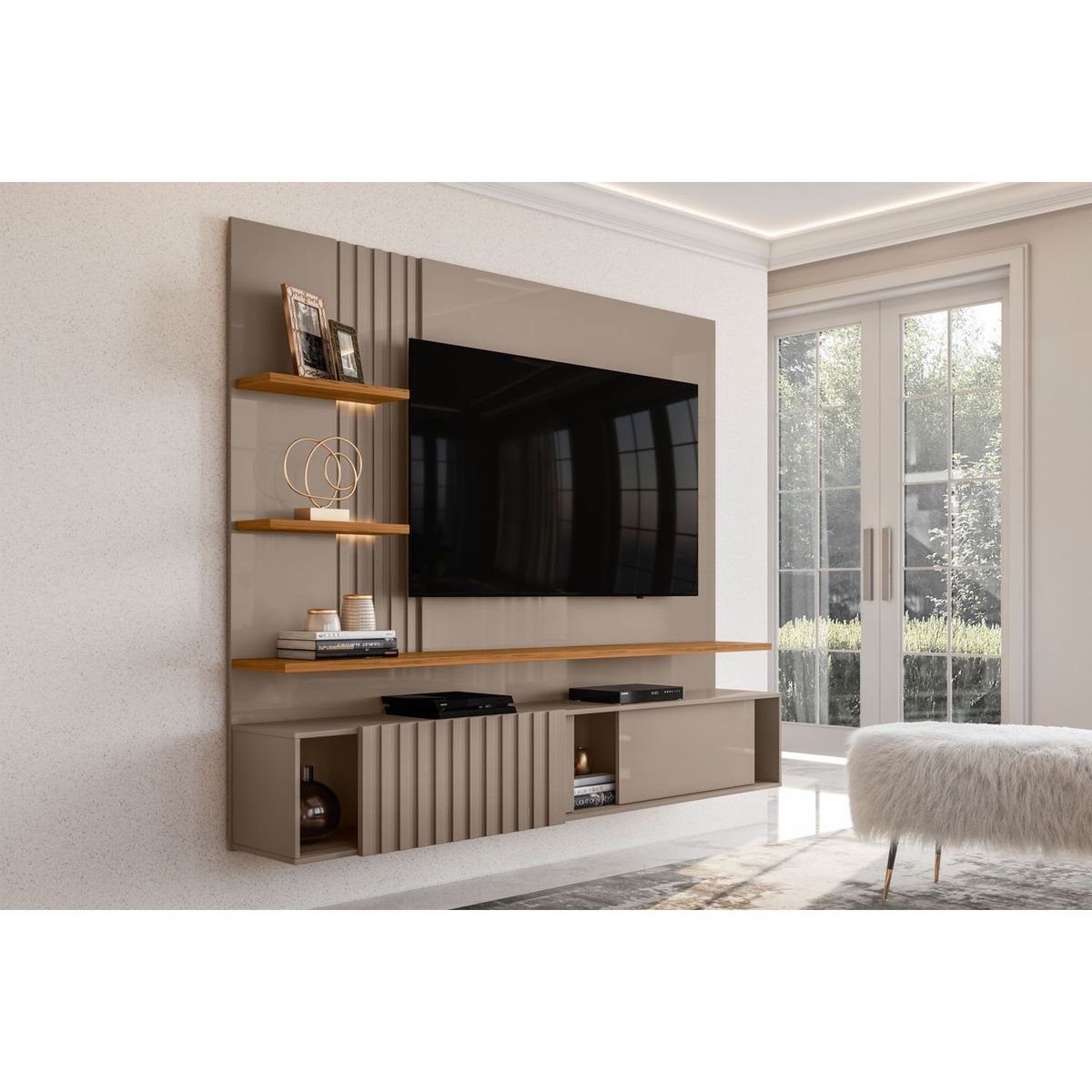 ALTAVISION - Centro de entretenimiento Fendi 65 pulgadas Altavision