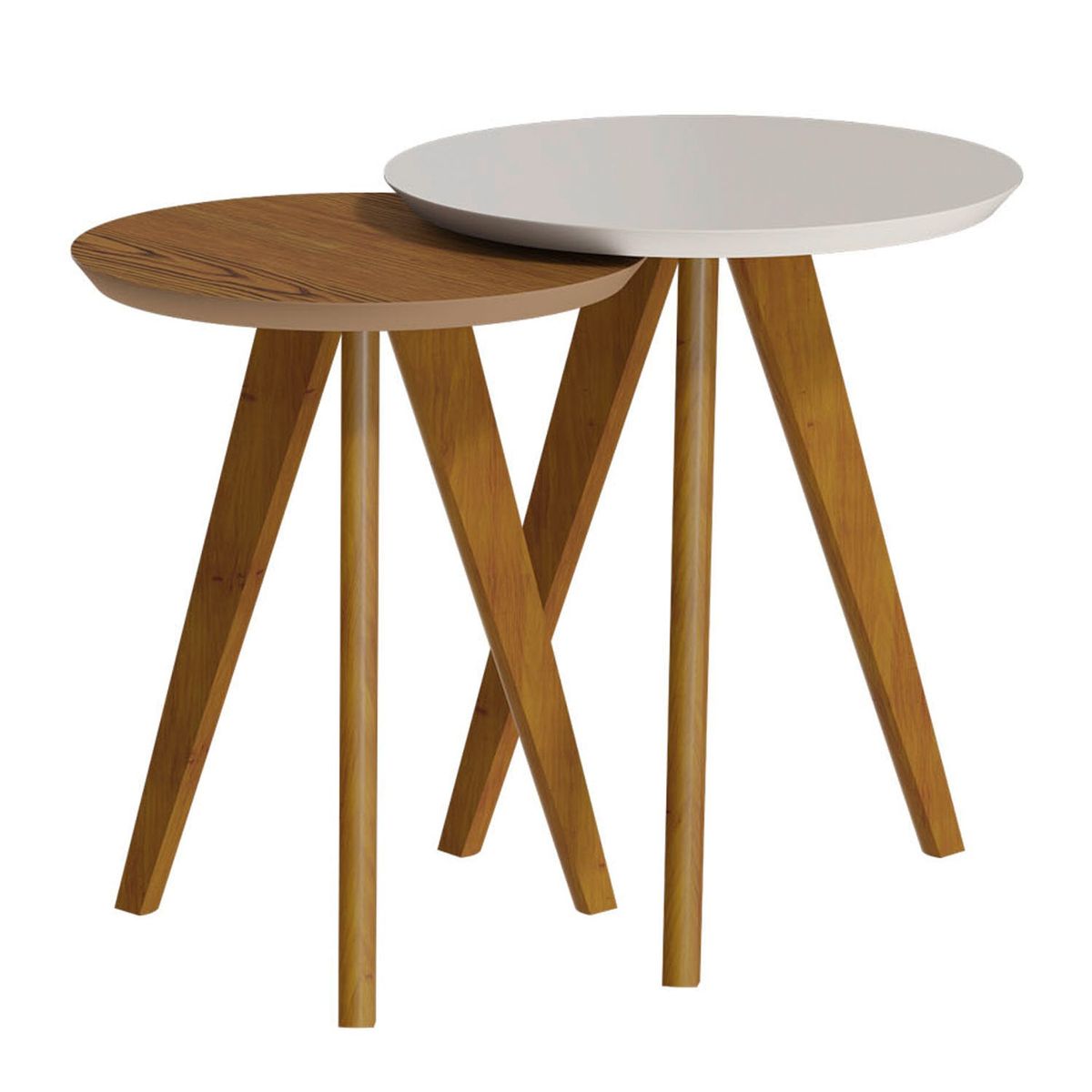 ALTAVISION - Mesa Auxiliar Class Redonda Altavision