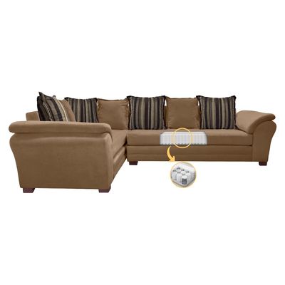 Imagen 2 del producto Sofá Seccional Izquierdo Felpa New Caprich