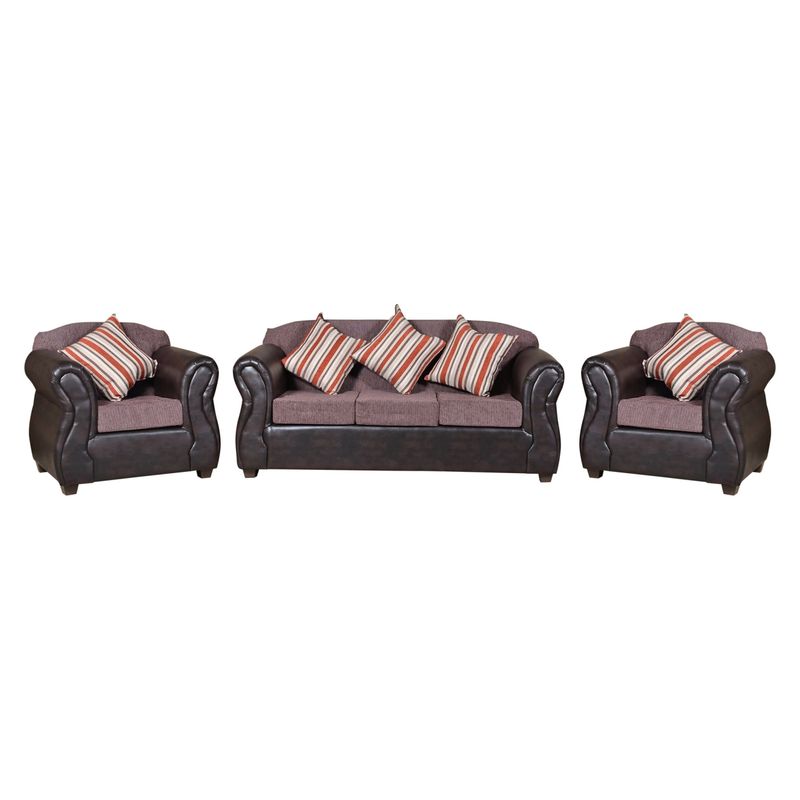 JDO & DESIGN - Living 3-1-1 Cuerpos Ancona Cuero Sintetico Jdo & Design