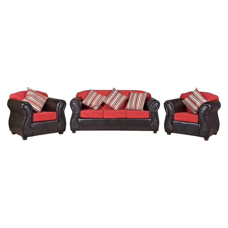 JDO & DESIGN - Living 3-1-1 Cuerpos Ancona Cuero Sintetico Jdo & Design
