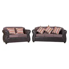 JDO & DESIGN - Living 3-2 Cuerpos Ancona Cuero Sintetico