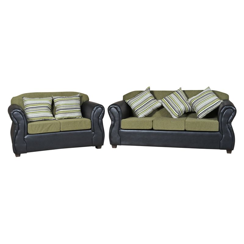JDO & DESIGN - Living 3-2 Cuerpos Ancona Cuero Sintetico Jdo & Design