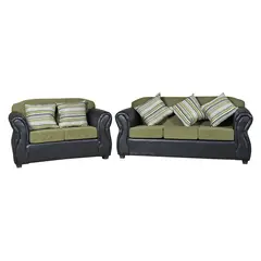 JDO & DESIGN - Living 3-2 Cuerpos Ancona Cuero Sintetico