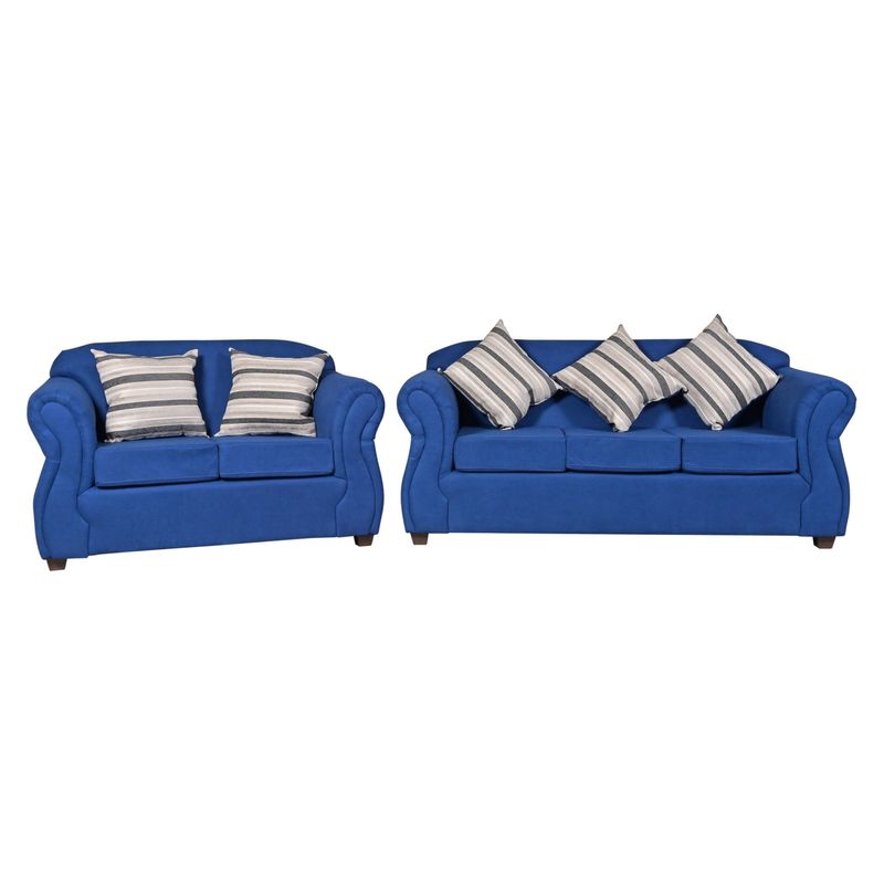 JDO & DESIGN - Living 3-2 Cuerpos Molise Tela Jdo & Design