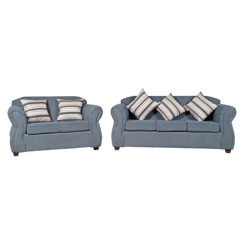 JDO & DESIGN - Living 3-2 Cuerpos Molise Tela Jdo & Design