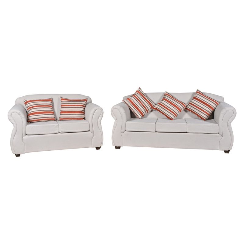 JDO & DESIGN - Living 3-2 Cuerpos Molise Tela Jdo & Design