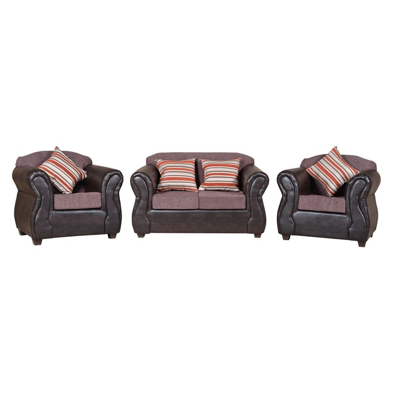 JDO & DESIGN - Living 2-1-1 Cuerpos Ancona Cuero Sintetico Jdo & Design