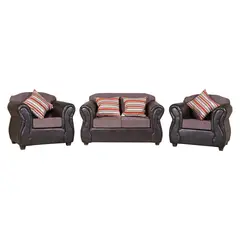 JDO & DESIGN - Living 2-1-1 Cuerpos Ancona Cuero Sintetico