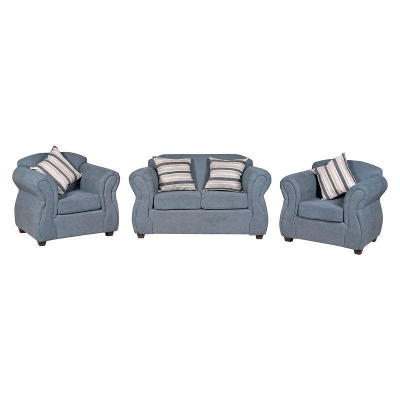 JDO & DESIGN - Living 2-1-1 Cuerpos Molise Tela Jdo & Design
