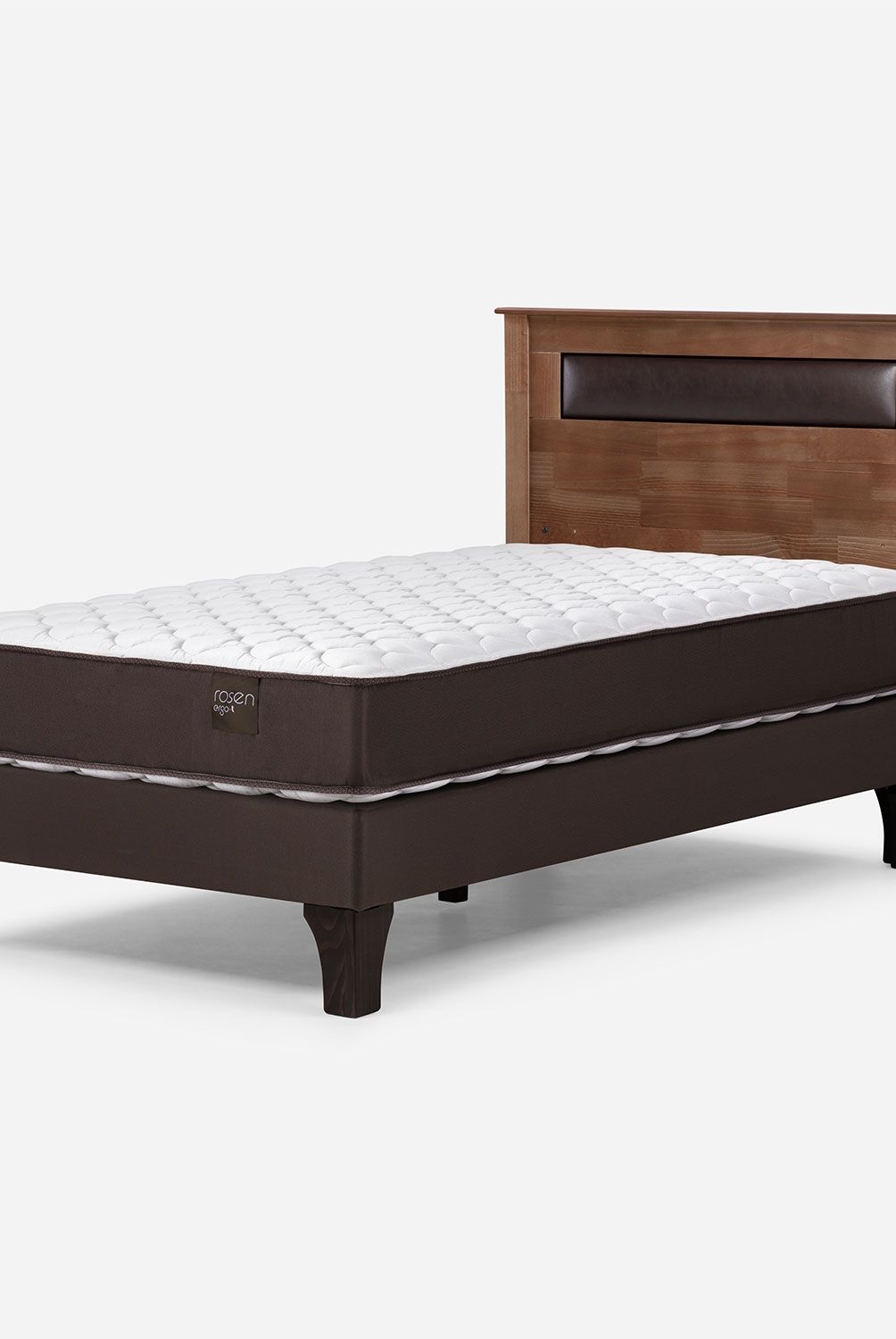 ROSEN - Cama Europea Ergo T 1.5 Plazas + Respaldo Rosen