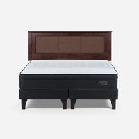 Cama Europea King Tempo + Respaldo
