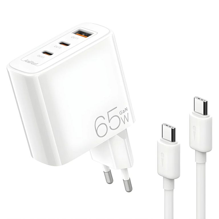 Cargador Oraimo 65W Ultra Speed 2Usb C-A