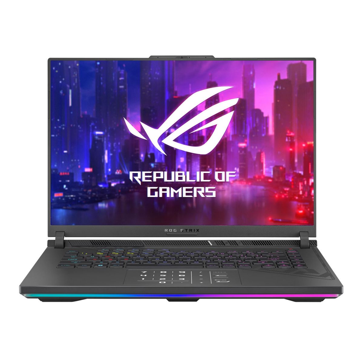 ASUS - Notebook Gamer  Asus Gamer ROG Strix G16 G614 Intel Core i9 13va Generacion 24 Nucleos NVIDIA GeForce RTX 4060 16GB RAM 512GB SSD 16" FHD+ 165Hz