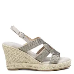 XTI - Sandalia Mujer Gris