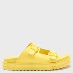 XTI - Sandalia Plataforma Mujer Amarillo