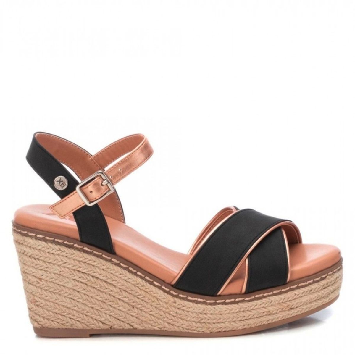 XTI - Sandalia Mujer Negro Xti