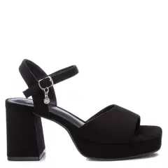 XTI - Sandalia Mujer Negro