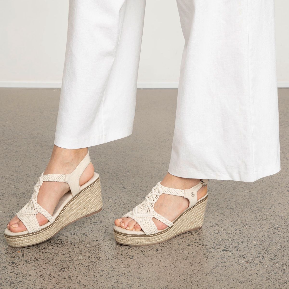 XTI - Sandalia Mujer Blanco Xti