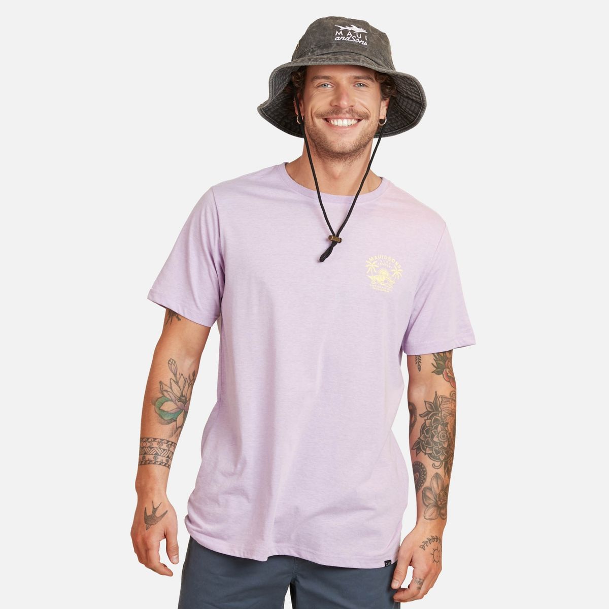 MAUI AND SONS - Polera Manga Corta Algodón Hombre Maui And Sons