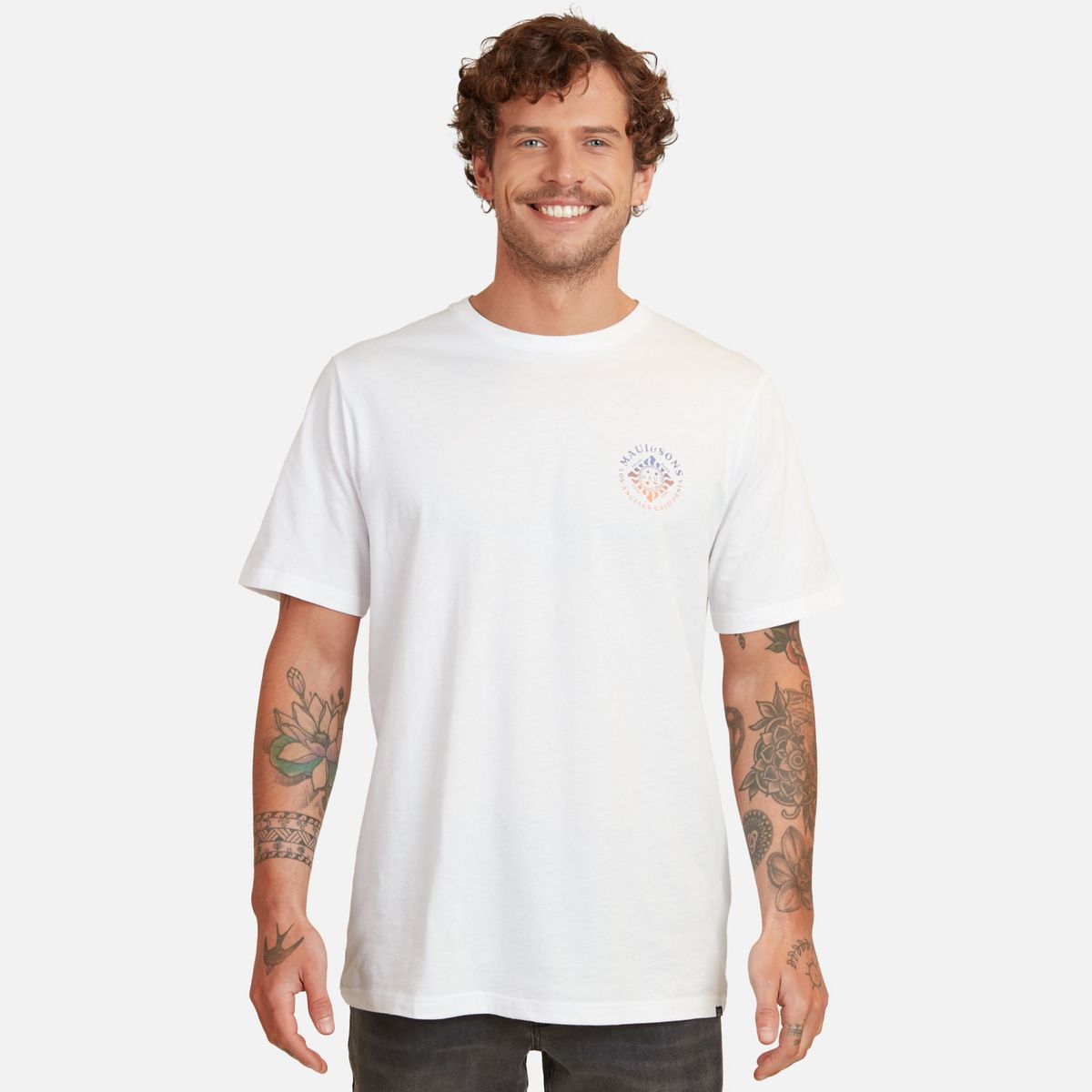 MAUI AND SONS - Polera Manga Corta Algodón Orgánico Hombre Maui And Sons