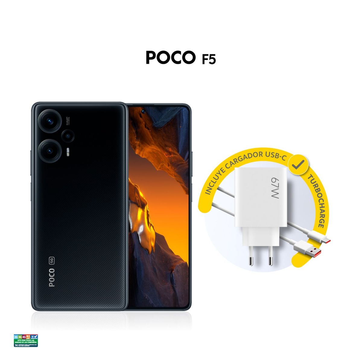 XIAOMI - Celular Xiaomi Poco F5 256GB