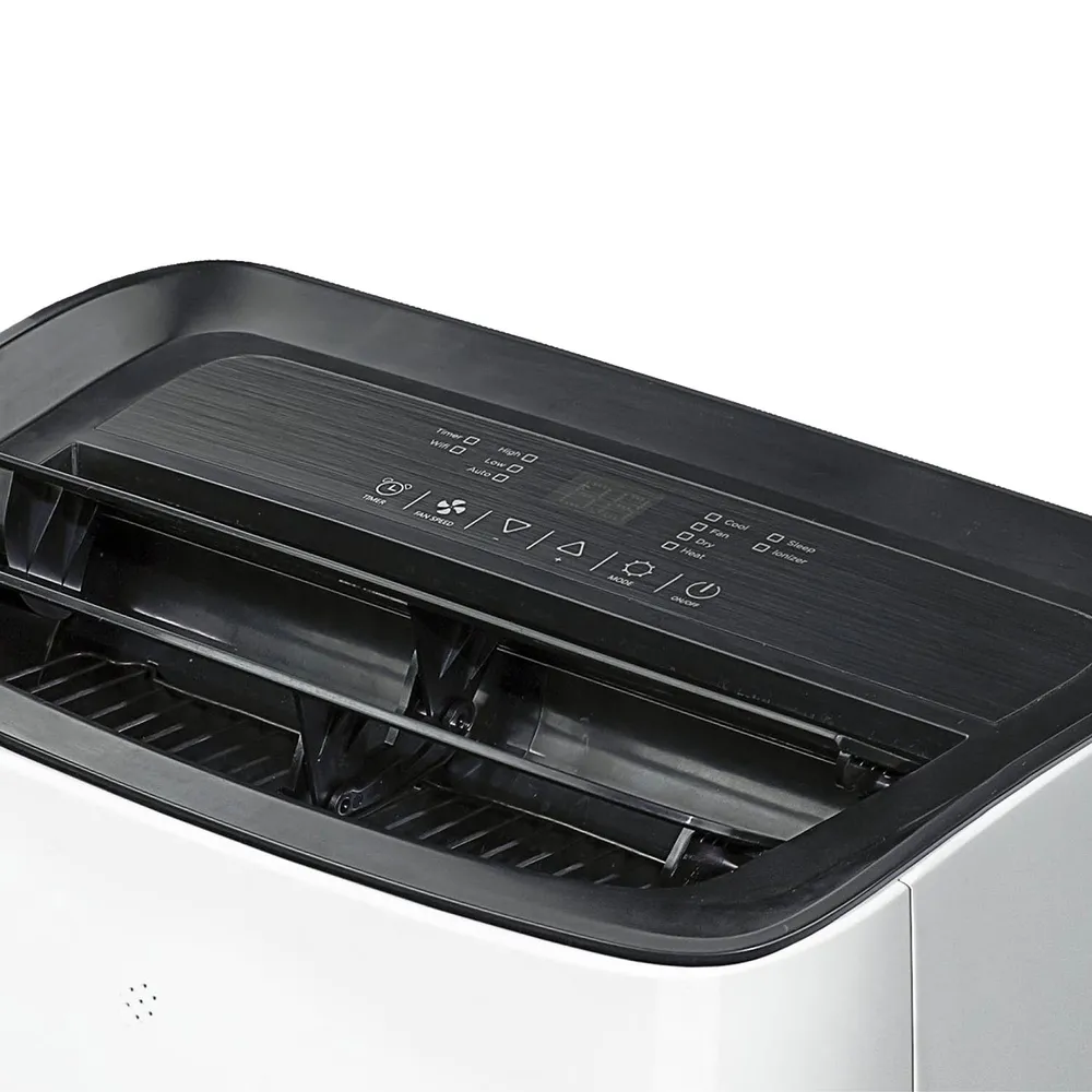 Kendal Eva III Pro 9000 BTU Portátil Frío/Calor Wi-Fi Blanco (panel negro), foto 3
