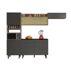HOME MOBILI - Kit Cocina 7 Puertas 2 Cajones Vene