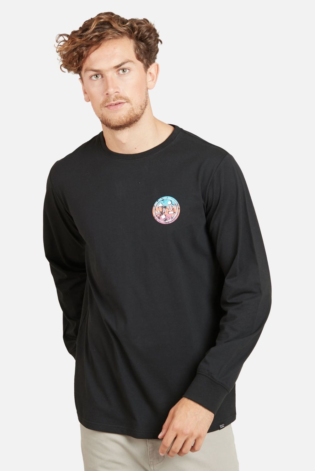 MAUI AND SONS - Maui And Sons Polera Manga Larga Algodón Hombre